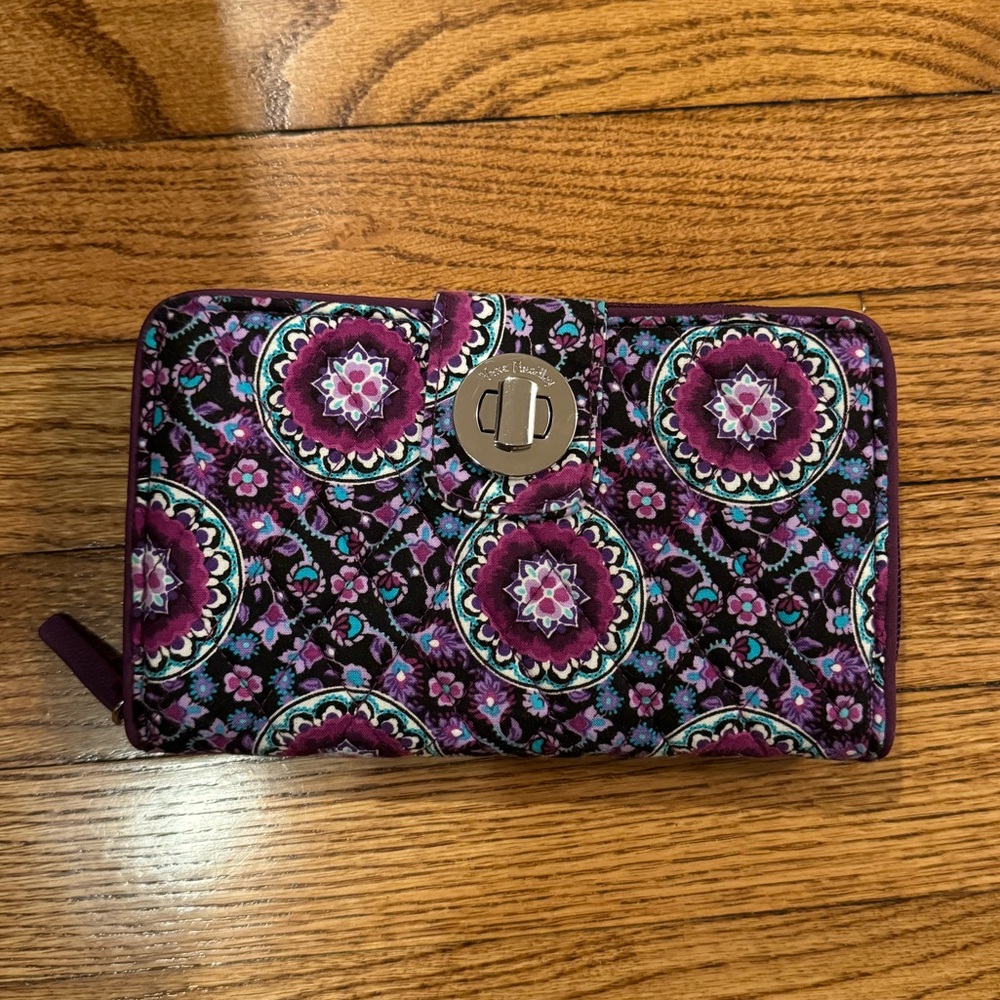 Vera Bradley Purple Wallet